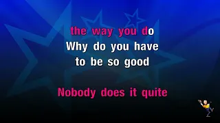 Nobody Does It Better - Carly Simon (KARAOKE)