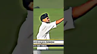 Harbhajan singh hat-trick against Australia 🤯 #shorts #youtubeshorts #cricket