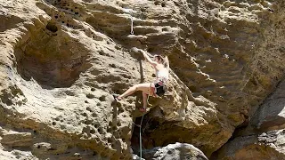 Supa Fly (5.12a)- Red River Gorge KY