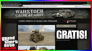 Gta 5 Online Nuovo Carro Armato INVADE&PERSUADE GRATIS+Altri Regali  RECENSIONE E TEST