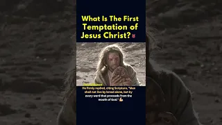 How Jesus REALLY fought Satan's First Temptation 🔥👹😱#shorts #youtube #catholic #jesus #bible #fyp