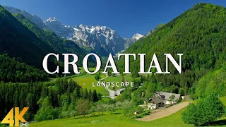 CROATIAN 4K • Nature Relaxation Film • Peaceful Relaxing Music • 4k Video UltraHD