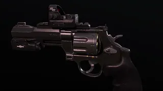 Revolver made in Blender