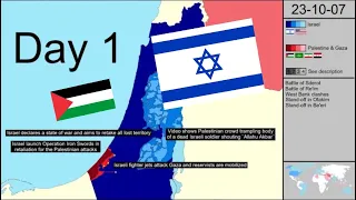 Day 1 of the Israel-Hamas War