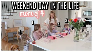 WEEKEND DAY IN THE LIFE MOM OF 4 | Tara Henderson