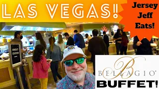 🍔 Jersey Jeff Eats | Bellagio Buffet Las Vegas! All You Can Eat. Does The Food Live Up To The Name?