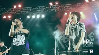 UMA feat. TOSSAKAN - คำหวาน (ที่เธอไม่เอา) LIVE VERSION. (Live / Video by Rap is Now)