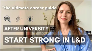How You Can Start in Learning & Development After University | Liza Stus