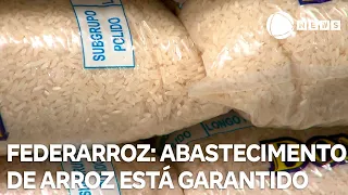 Abastecimento nacional de arroz está garantido, afirma Federarroz