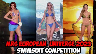 Mrs. European Universe 2023  .  SWIMSUIT  Competition