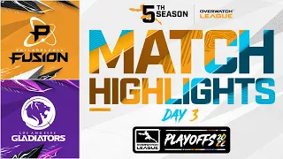 @SeoulInfernal vs @LAGladiators  | Playoffs Highlights | Day 3