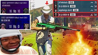 4 Tryhard Crew Members Get Outplayed Making Them Rage Quit (GTA 5 Online)