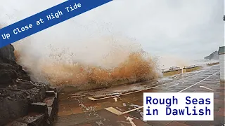 Storm Hits Dawlish Sea Wall so it's Time to Explore - Huge Waves Hit Trains