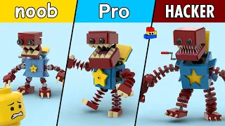 LEGO Boxy Boo: Noob, Pro, and Hacker Builds // Project: Playtime