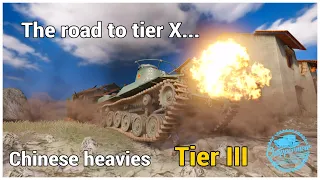 World of Tanks PS4 // Road to tier X // Chinese heavies.....tier III // live comms