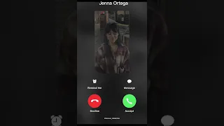 PICK UP JENNA ORTEGA IS CALLING #netflix #jennaortega #wednesday #jenna #edit #edits #shorts #short