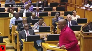 Floyd Shivambu Ask Cyril Ramaphosa TWO Difficult Questions