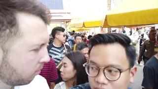 Bangkok Thailand: Many tourists and other impressions (Deutsch/German with English Subtitles)