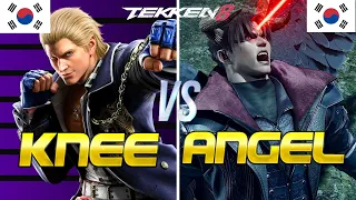 Tekken 8 ▰ KNEE (Steve Fox) Vs ANGEL (Devil Jin) ▰ Ranked Matches