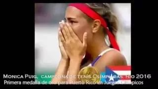 Puerto Rico celebrates first Olympic Gold, won by Monica Puig