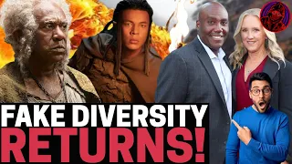 Rings Of Power DOUBLES DOWN ON DIVERSITY! Vernon Sanders PROMISES Same GARBAGE From SEASON 1!