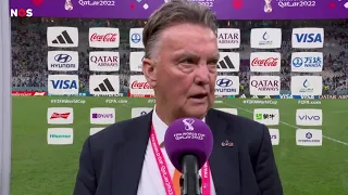 The Netherlands 2 - 2 (3-4) Argentina | Louis Van Gaal post-match interview (English subtitles)