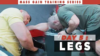 RP Mass Gain Training Series | DAY 5 AM: Quads, Hams, Glutes