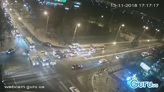 В Маріуполі не роз'їхались дві маршрутки