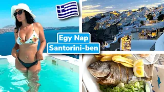 Elnöki Lakosztály - Egy nap Santorini Oia Görögország VLOG 2021 Canaves Oia Suites