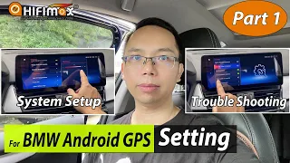 Hifimax BMW Android GPS Setting guide, BMW Navigation screen Setup Configure Factory SettingTutorial