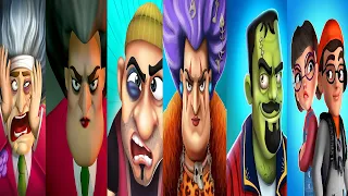 Prankster 3D,Scary Teacher 3D,Scary Robber Home Clash,Nick & Tani Funny Story,Scary Impostor