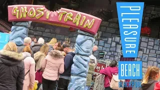 Ghost Train | Blackpool Pleasure Beach | 4K