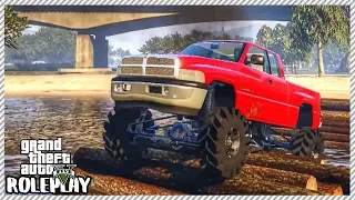 GTA 5 ROLEPLAY - Lifted Dodge RAM 1500 Offroading & Mudding | Ep. 346 Civ