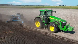 🇫🇷 XL PLOUGHING 2022 in France / JOHN DEERE 8R310 + LEMKEN 12 FURROWS