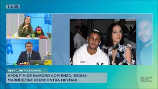 Após fim de namoro com Enzo, Bruna Marquezine reencontra Neymar