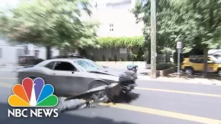 Car That Plowed Into Charlottesville Crowd Spotted Leaving the Scene | NBC News