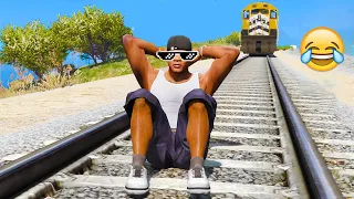 Funny Moments In GTA 5 - Franklin ( GTA 5 Gameplay Funny Moments & Fails )