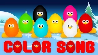 Color Song | Surprise Eggs | Video For Kids