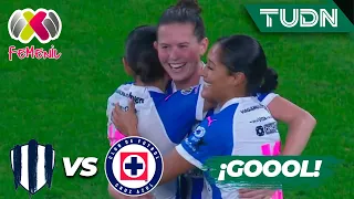 ¡VAN DONGEN no cree en nadie! ¡GOLAZO! | Monterrey 5-0 Cruz Azul | Liga Mx Femenil-CL2024 J5 | TUDN