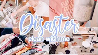 COMPLETE DISASTER CLEAN WITH ME 2022 // SPEED CLEANING MOTIVATION // EXTREME CLEANING 2022