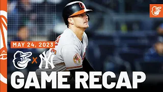 Orioles vs. Yankees Game Recap (5/24/23) | MLB Highlights | Baltimore Orioles