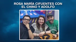 ROSA MARÍA CIFUENTES CON EL CHINO Y ADOLFO