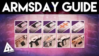 Destiny Armsday Guide - Field Test Weapons & Foundry Orders | September 23rd