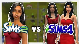 Comparing Sims 2 to Sims 4