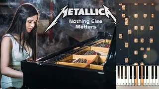 Metallica - Nothing Else Matters | Yuval Salomon | Piano Tutorial | Piano Cover