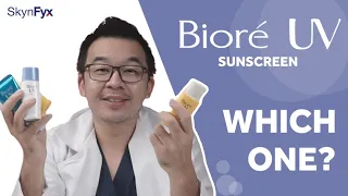 5 different Biore Sunscreens and 1 FAILS our TEST! | Head 2 Head Challenge