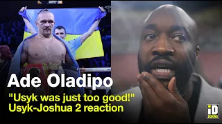 "Usyk Was Just Too Good!" Ade Oladipo On Joshua Loss To Usyk