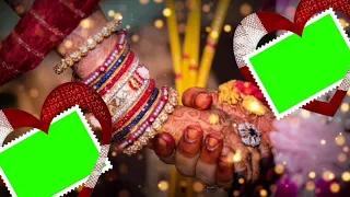 green screen wedding  video