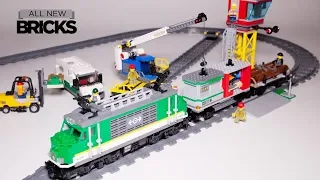 Lego City 60198 Cargo Train with Powered Up App Speed Build