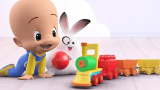 Learn with Cuquin and the magic colorful train| It's Cuquin Playtime!